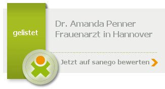 Frauenarzt Dr. med. Amanda Penner in Hannover, von sanego empfohlen